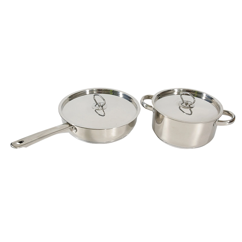 High Quality Multi-Layer Composite Bottom Cooking Pots Cp043