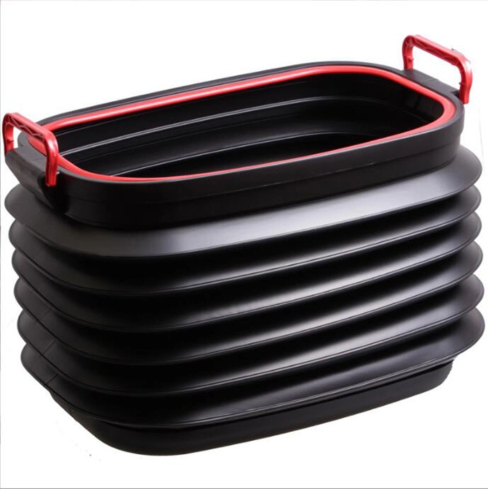 Car Folding Telescopic Trash Can Collapsible Barrel Fishing Bucket Family Car Folding Glove Box Car Storage Box Boot Organizer Multi-Purpose Finishing Box