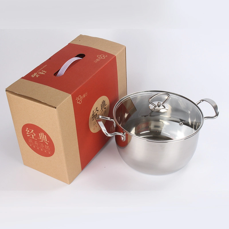 Hot Cookware Set Pot Cooking Pot Stainless Steel Soup Pot