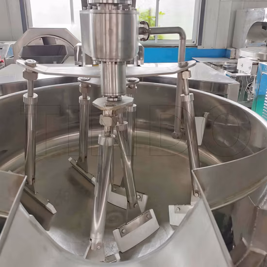 Газовый миксер с рубашкой, котел с паровым нагревом