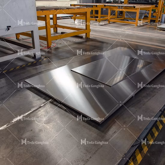 ASTM JIS SUS № 3 № 4 4X8FT холоднокатаная/горячекатаная пластина из нержавеющей стали
